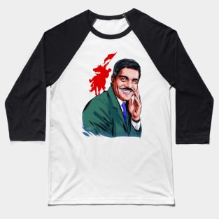 Omar Sharif - An illustration by Paul Cemmick Baseball T-Shirt